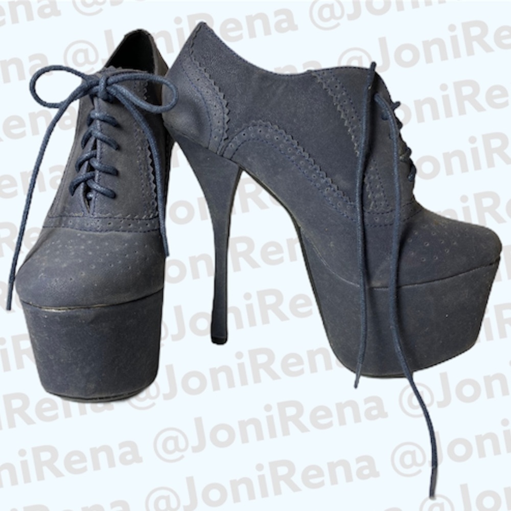 🎀 Rockabilly Stiletto Platform Booties!! ☠️🎀